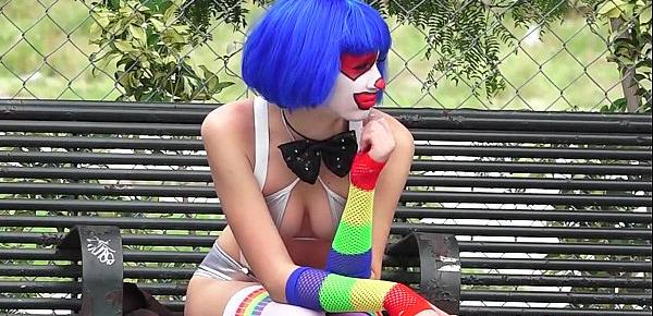  StrandedTeens - Dirty clown gets into some funny business
